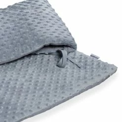 Clair De Lune Dimple Crib/Cradle Quilt & Bumper Bedding Set