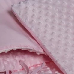 Clair De Lune Dimple Crib/Cradle Quilt & Bumper Bedding Set