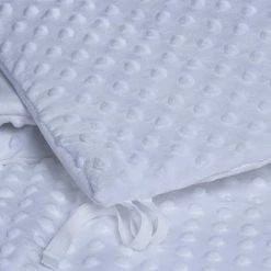 Clair De Lune Dimple Crib/Cradle Quilt & Bumper Bedding Set