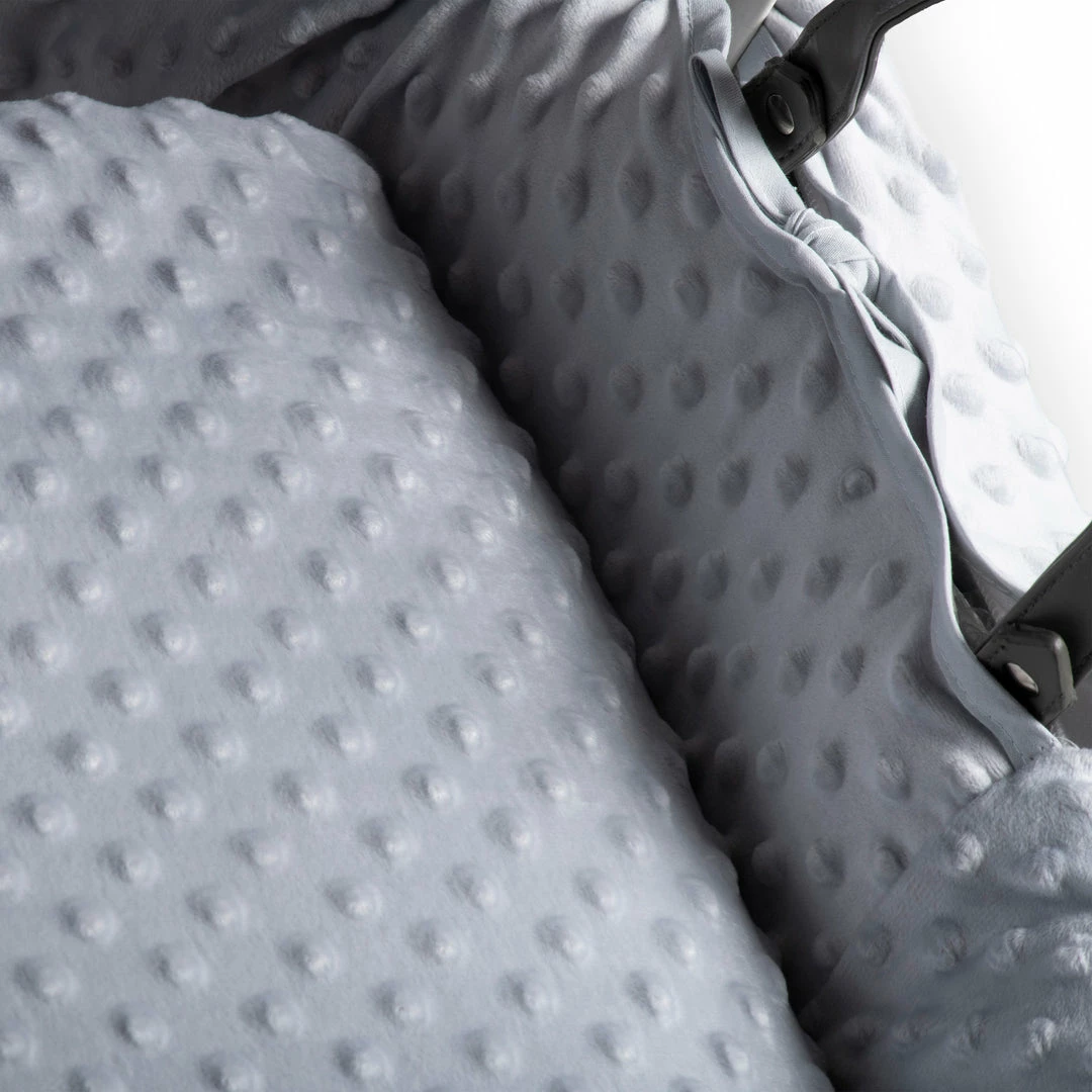 Clair De Lune Moses Basket Dressings Dimple Moses Basket Bedding Set