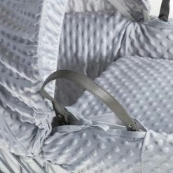 Clair De Lune Moses Basket Dressings Dimple Moses Basket Bedding Set