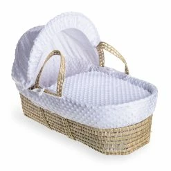 Clair De Lune Dimple Palm Moses Basket Moses Baskets & Stands