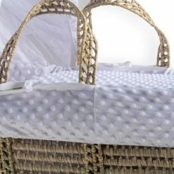 Clair De Lune Dimple Palm Moses Basket Moses Baskets & Stands