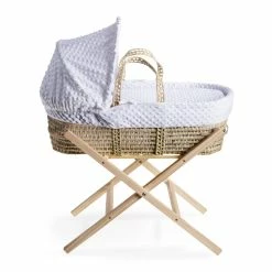 Clair De Lune Dimple Palm Moses Basket Moses Baskets & Stands