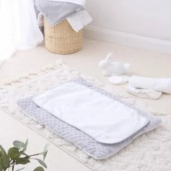 Clair De Lune Bathing & Feeding Dimple Roly Poly Travel & Changing Mat®
