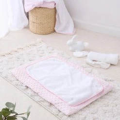 Clair De Lune Bathing & Feeding Dimple Roly Poly Travel & Changing Mat®