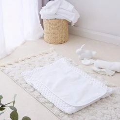 Clair De Lune Bathing & Feeding Dimple Roly Poly Travel & Changing Mat®