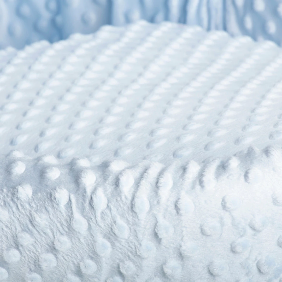 Clair De Lune Dimple White Wicker Moses Basket