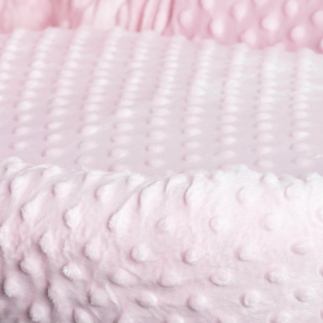 Clair De Lune Dimple White Wicker Moses Basket