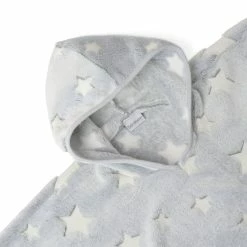 Komfies By Clair De Lune Dressing Gowns & Ponchos Komfies Star Glow In The Dark Poncho (18 Months - 3 Years)