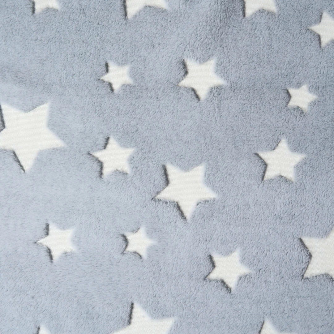 Clair De Lune Star Glow In The Dark Throw Cosy Blankets