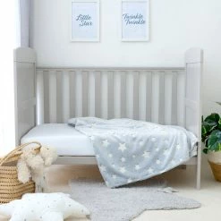 Clair De Lune Star Glow In The Dark Throw Cosy Blankets