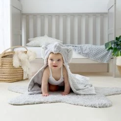 Clair De Lune Cosy Blankets Little Elly Hooded Blanket