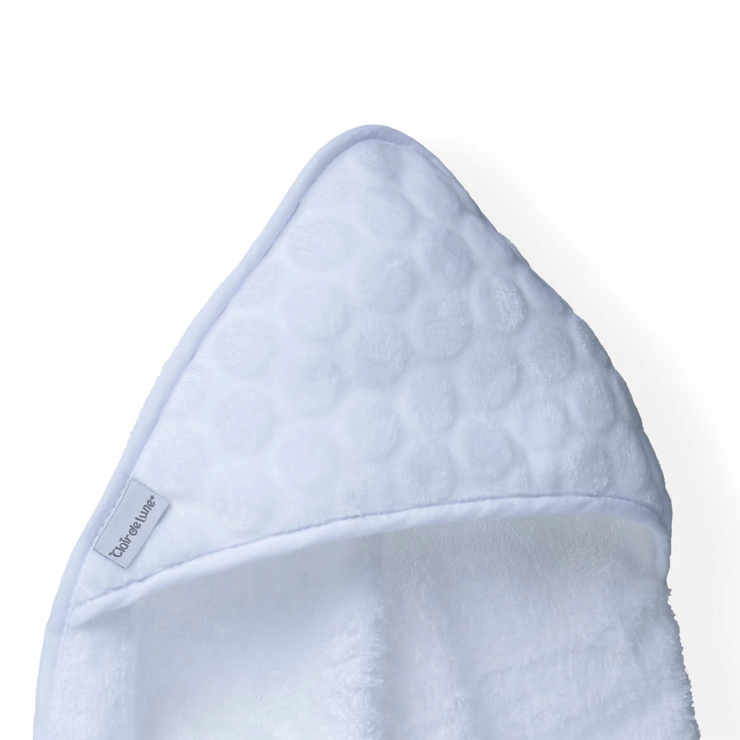 Clair De Lune Bathing & Feeding Marshmallow Hooded Towel