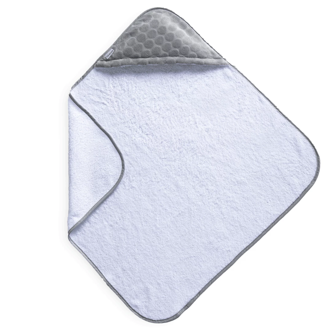 Clair De Lune Bathing & Feeding Marshmallow Hooded Towel