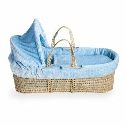 Clair De Lune Marshmallow Palm Moses Basket