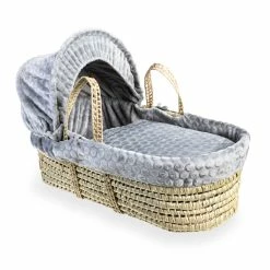 Clair De Lune Marshmallow Palm Moses Basket