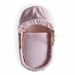 Clair De Lune Marshmallow Palm Moses Basket