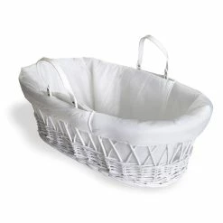 Clair De Lune All Moses Baskets Quilted Liner For Moses Basket