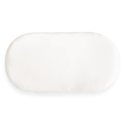 Clair De Lune Mattresses Natural Bamboo Wicker Moses Basket Mattress (65 X 28 Cm)