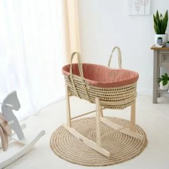 Clair De Lune Moses Baskets & Stands Organic Palm Moses Basket