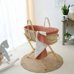 Clair De Lune Moses Baskets & Stands Organic Palm Moses Basket