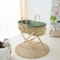 Clair De Lune Moses Baskets & Stands Organic Palm Moses Basket