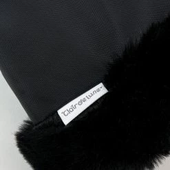 Clair De Lune Pushchair & Travel Deluxe Universal Pushchair/Pram Faux Fur Mittens