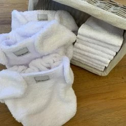 Clair De Lune Reusable Cotton Terry Nappy Set