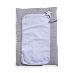 Clair De Lune Bathing & Feeding Silver Lining Roly Poly Travel & Changing Mat®