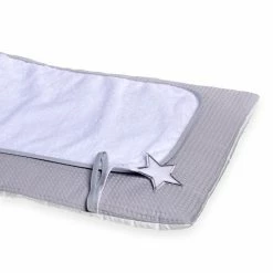 Clair De Lune Bathing & Feeding Silver Lining Roly Poly Travel & Changing Mat®