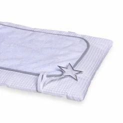 Clair De Lune Bathing & Feeding Silver Lining Roly Poly Travel & Changing Mat®