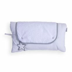 Clair De Lune Bathing & Feeding Silver Lining Roly Poly Travel & Changing Mat®