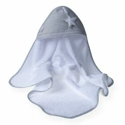 Clair De Lune Silver Lining Hooded Towel