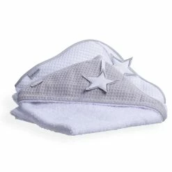 Clair De Lune Silver Lining Hooded Towel