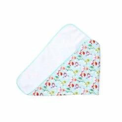 Clair De Lune Winter Snowman Fleece-Lined Blanket