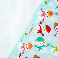 Clair De Lune Winter Snowman Baby Hooded Bath Towel