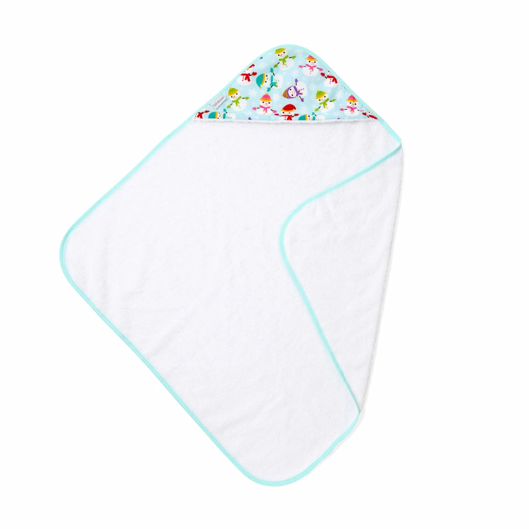 Clair De Lune Winter Snowman Baby Hooded Bath Towel