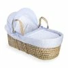 Clair De Lune Stars & Stripes Palm Moses Basket Moses Baskets & Stands