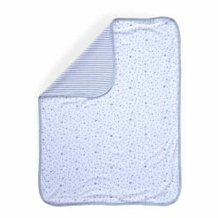 Clair De Lune Stars & Stripes Folding Crib Starter Set Bundle