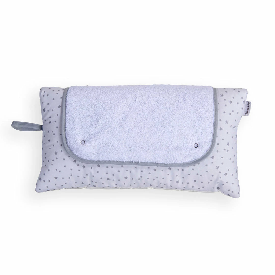 Clair De Lune Stars & Stripes Roly Poly Travel & Changing Mat® Bathing & Feeding