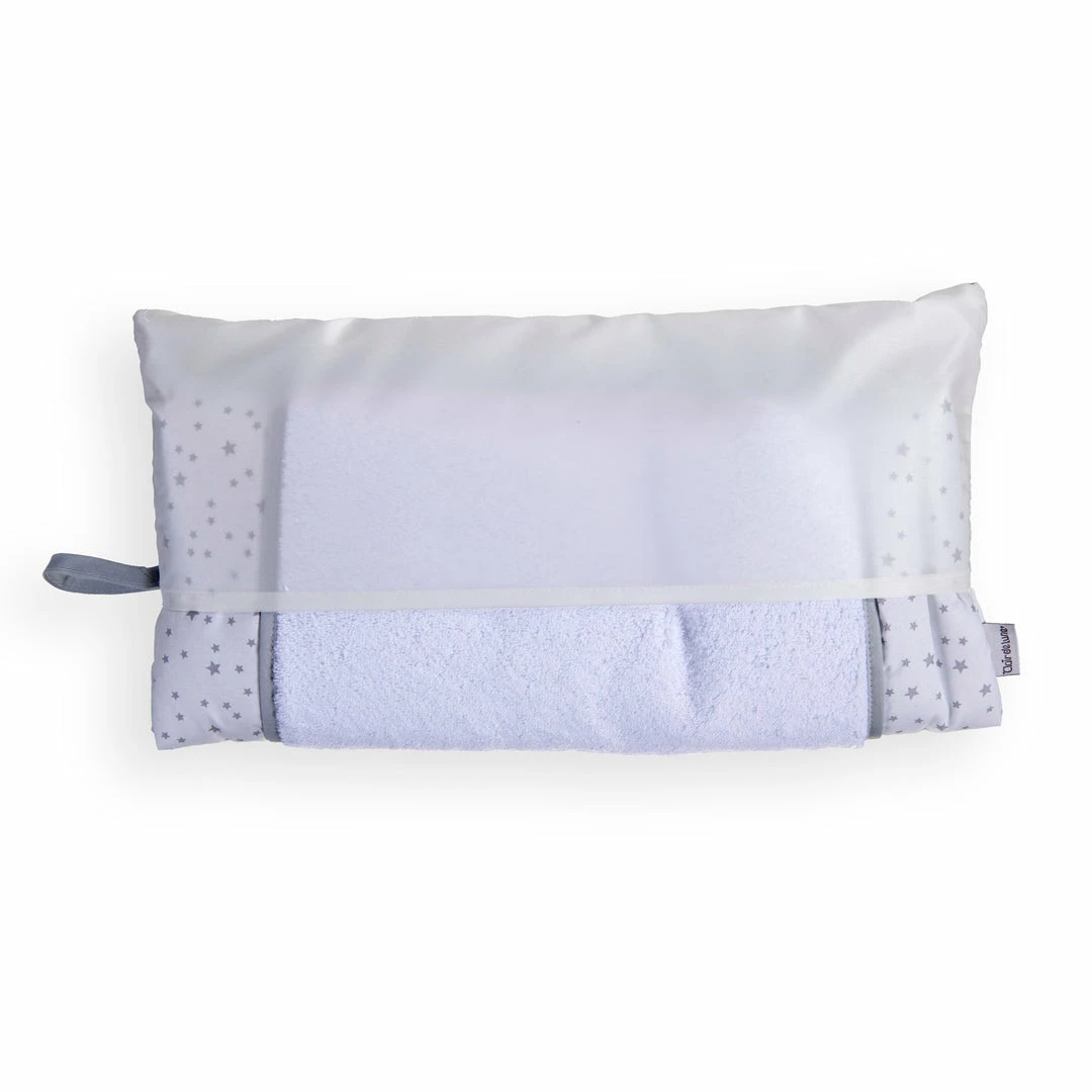 Clair De Lune Stars & Stripes Roly Poly Travel & Changing Mat® Bathing & Feeding