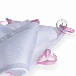 Clair De Lune Bedding Stars & Stripes 2 Pack Cot Bed Breathable Bumpers