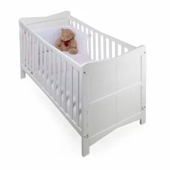 Clair De Lune Stars & Stripes Cot/Cot Bed Quilt & Bumper Bedding Set