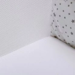 Clair De Lune Stars & Stripes Folding Crib Starter Set Bundle