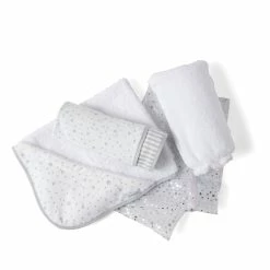 Clair De Lune Stars & Stripes Baby Gift Bag Bathing & Feeding