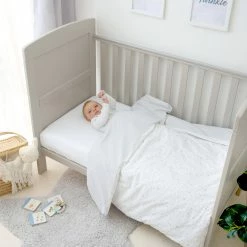 Clair De Lune Stars & Stripes Reversible Toddler Bedding Cot Bedding