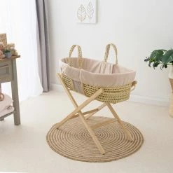Clair De Lune Reversible Cord Moses Basket Dressing