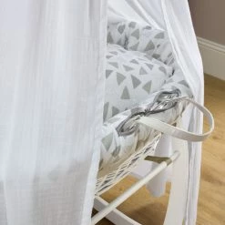 Clair De Lune Muslin Deluxe Cot, Crib & Moses Basket Drape