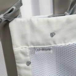 Clair De Lune Bedding Lullaby Hearts Cot Bed Safe Sleep Bundle